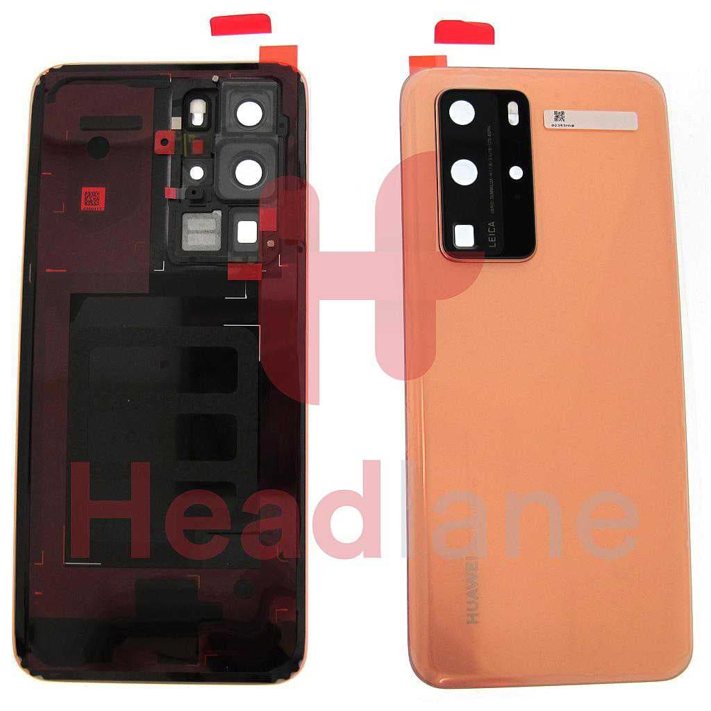 Huawei P40 Pro Back / Battery Cover - Blush Gold - 02353MNB - Huawei Replacement Part