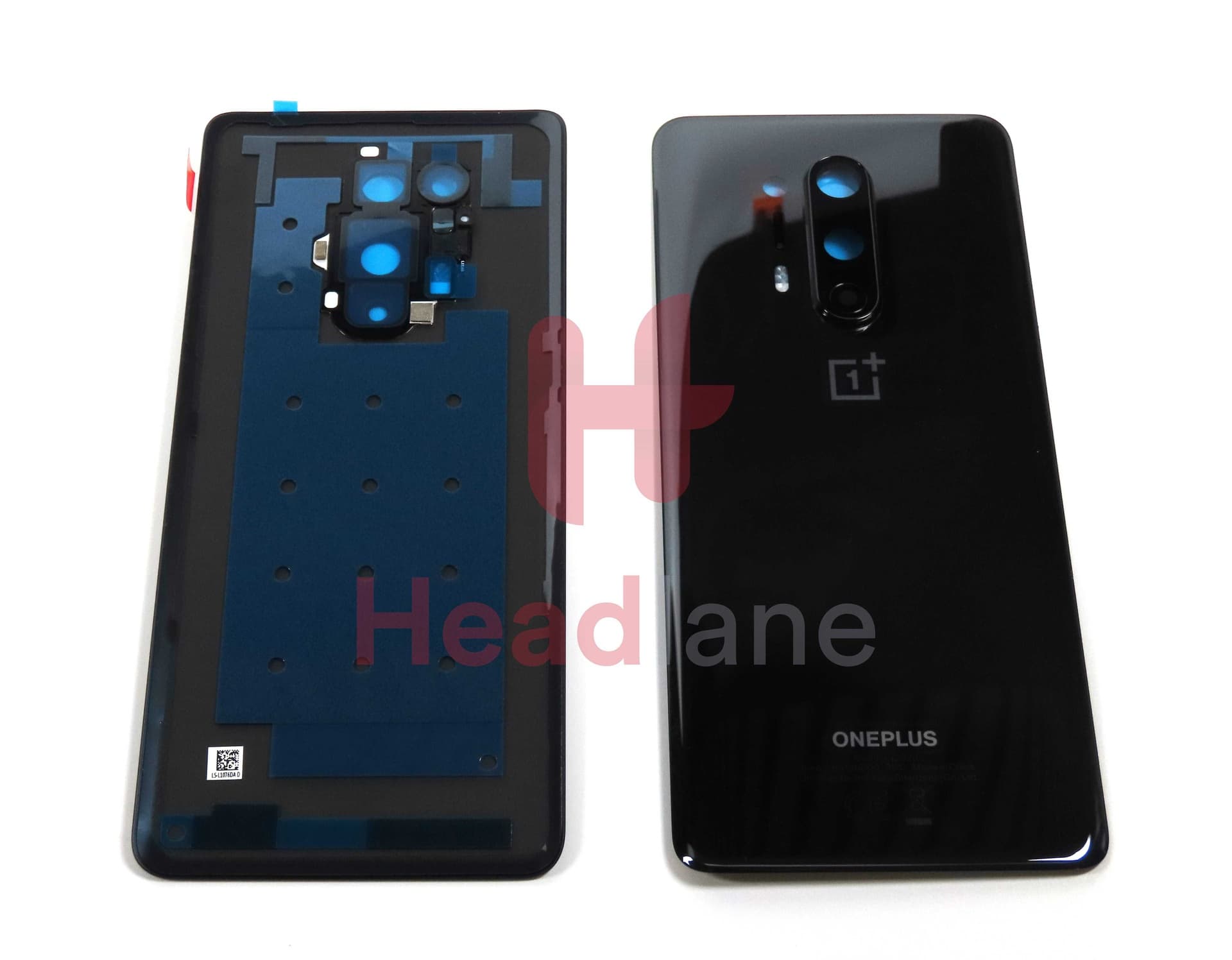 OnePlus 8 Pro Back / Battery Cover - Onyx Black - 1091100173 - OnePlus Replacement Part