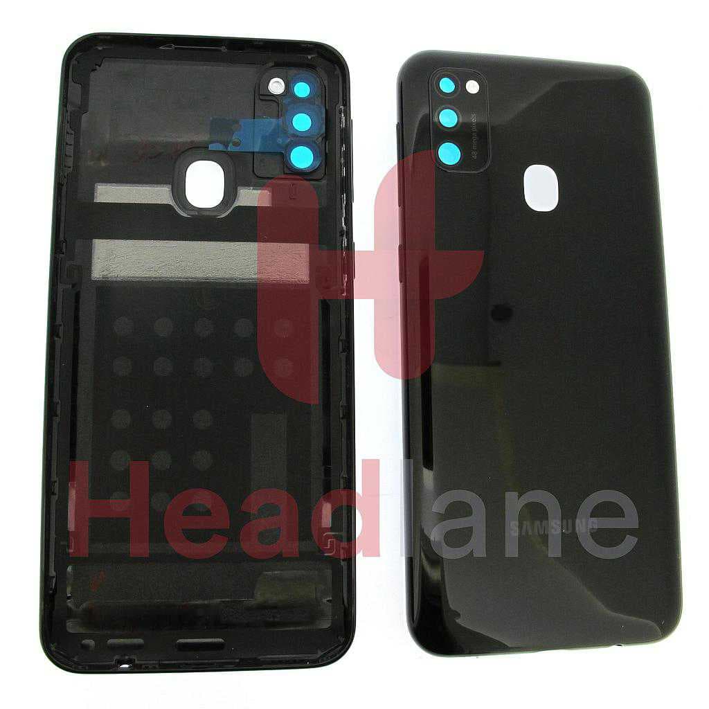 Samsung SM-M215 Galaxy M21 Back / Battery Cover - Black - GH82-22609A - Samsung Replacement Part