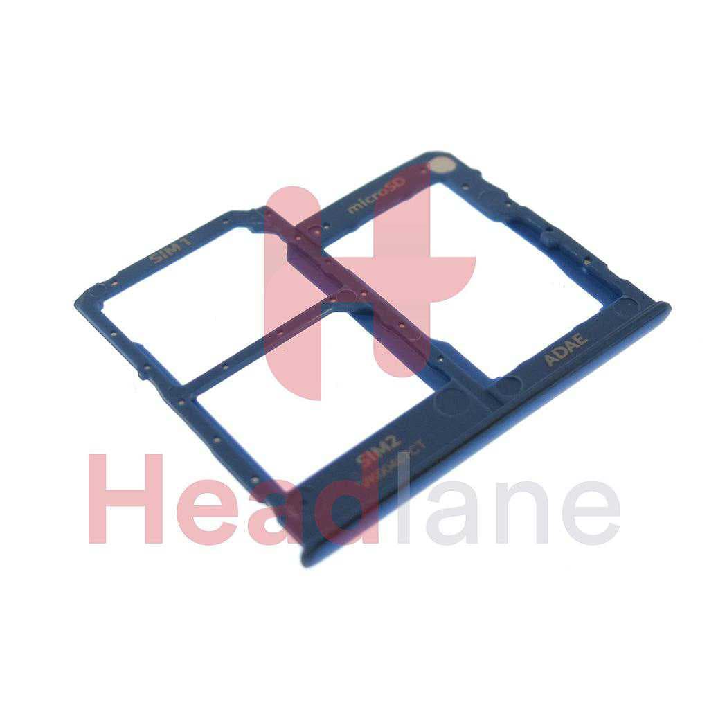 Samsung SM-A415 Galaxy A41 SIM Card Tray (Dual SIM) - Blue - GH98-45275D - Samsung Replacement Part
