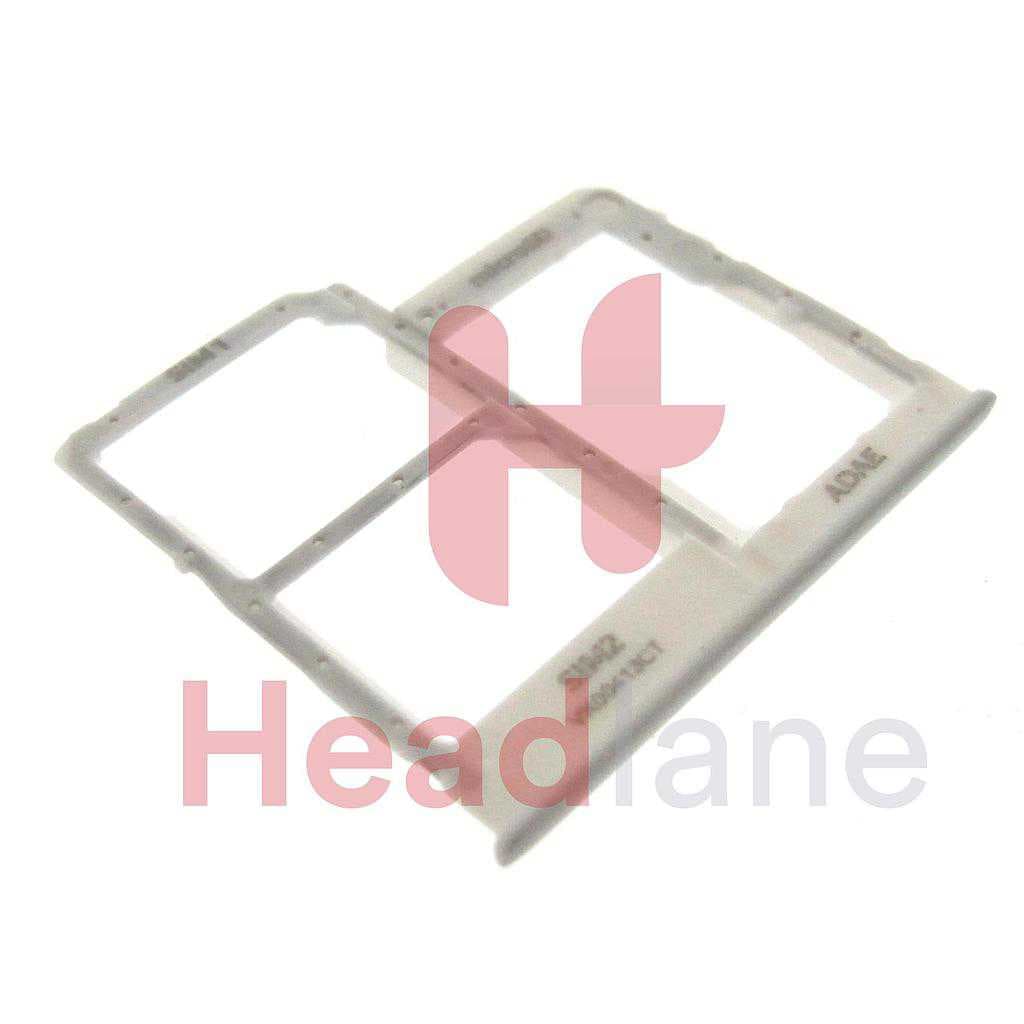 Samsung SM-A415 Galaxy A41 SIM Card Tray (Dual SIM) - White - GH98-45275C - Samsung Replacement Part