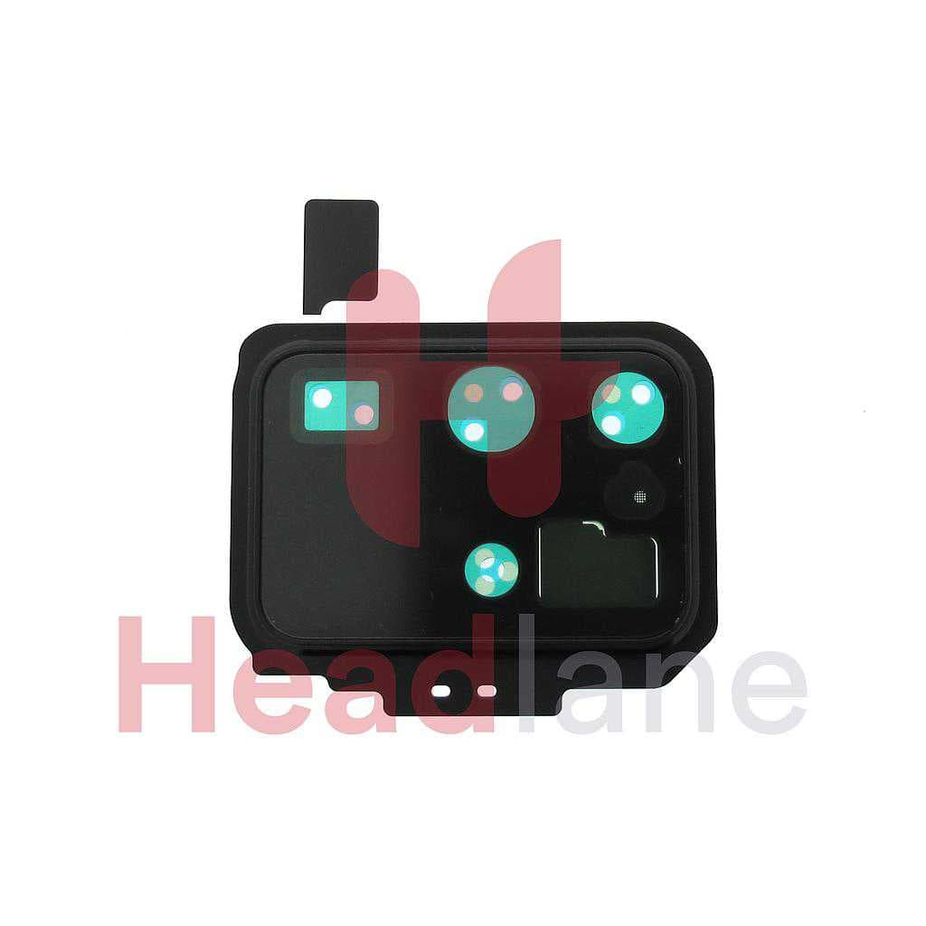 Samsung SM-G988 Galaxy S20 Ultra Camera Frame - Black - GH98-45031A - Samsung Replacement Part