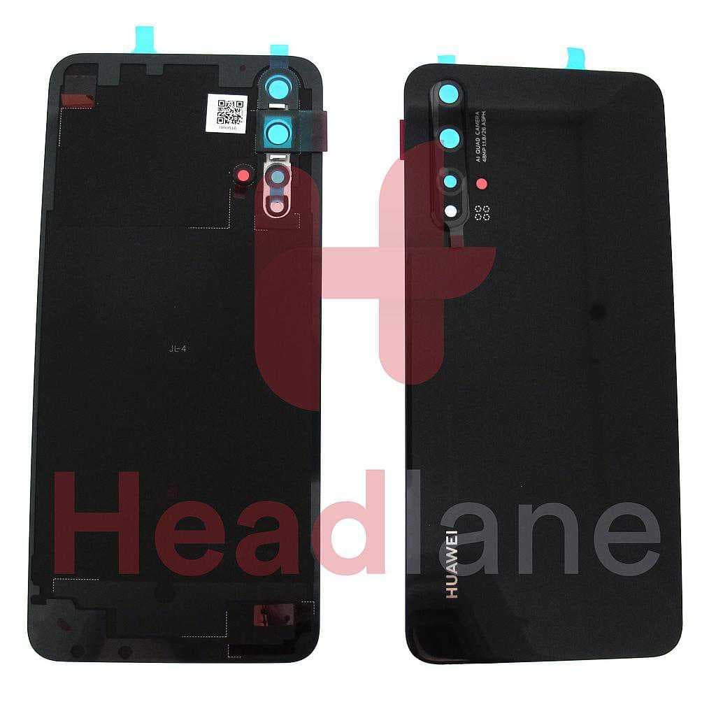 Huawei Nova 5T Back / Battery Cover - Black - 02353EFN - Huawei Replacement Part