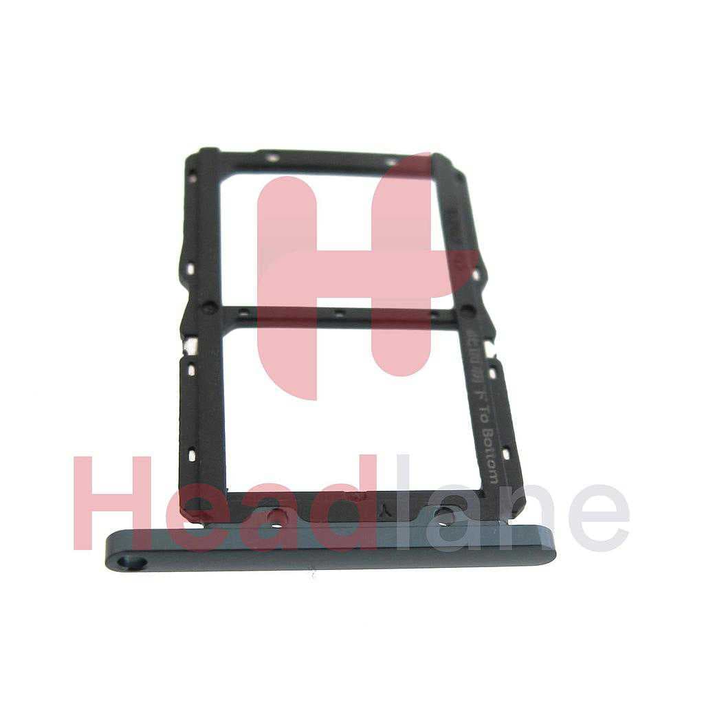 Huawei Nova 5T / Honor 20 SIM Card Tray - Black - 51661MKN - Huawei Replacement Part