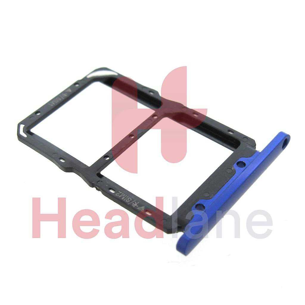 Huawei Nova 5T SIM Card Tray - Purple - 51661QAM - Huawei Replacement Part