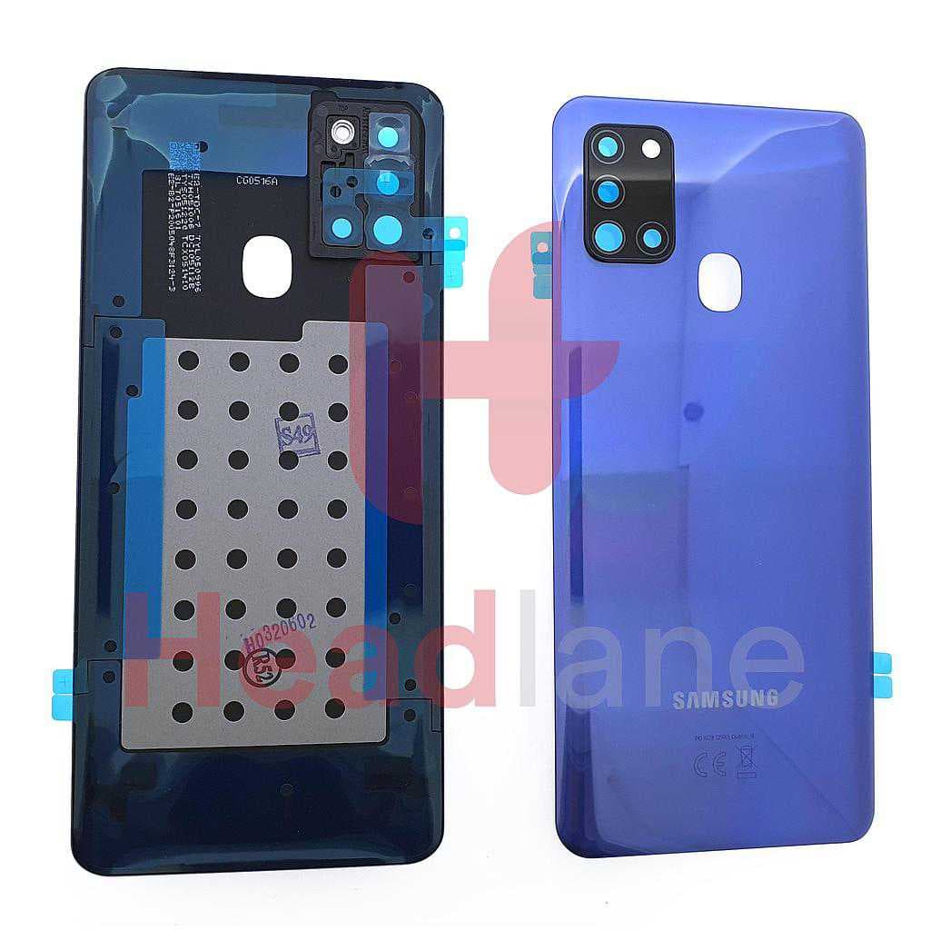 Samsung SM-A217 Galaxy A21s Back / Battery Cover - Blue - GH82-22780C - Samsung Replacement Part