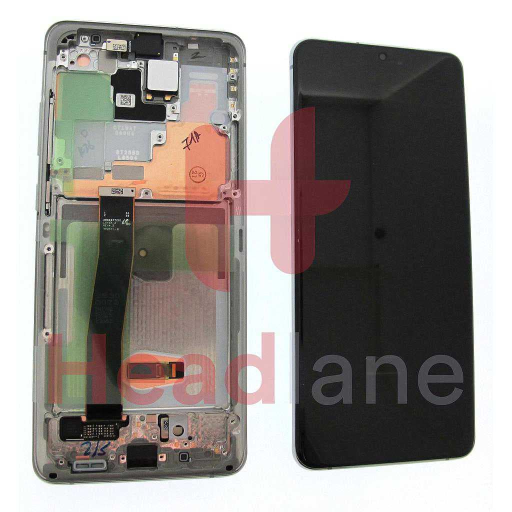 Samsung SM-G988 Galaxy S20 Ultra LCD Display / Screen + Touch - White - GH82-22327C - Samsung Replacement Part