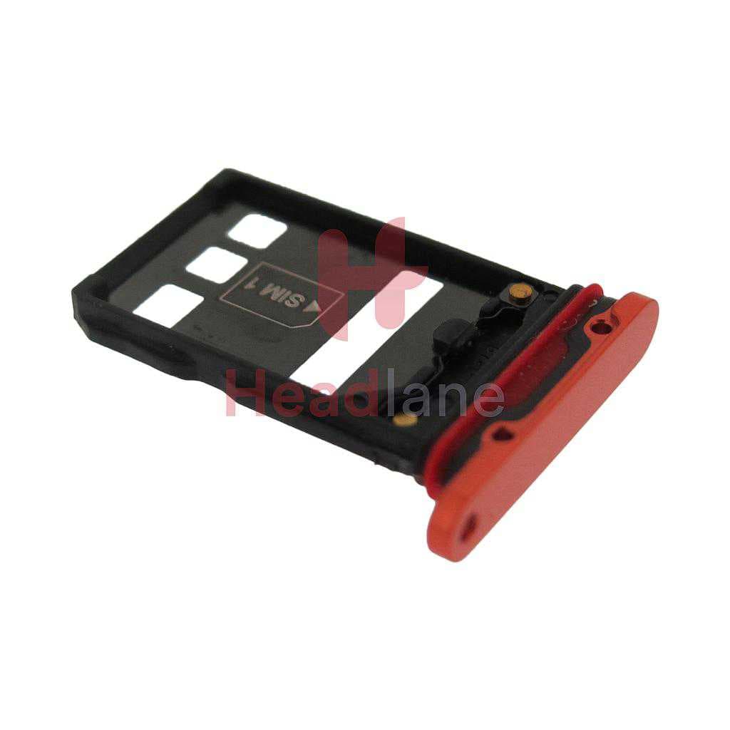 Huawei P30 Pro SIM / Memory Card Tray - Amber Sunrise - 51661MFG - Huawei Replacement Part