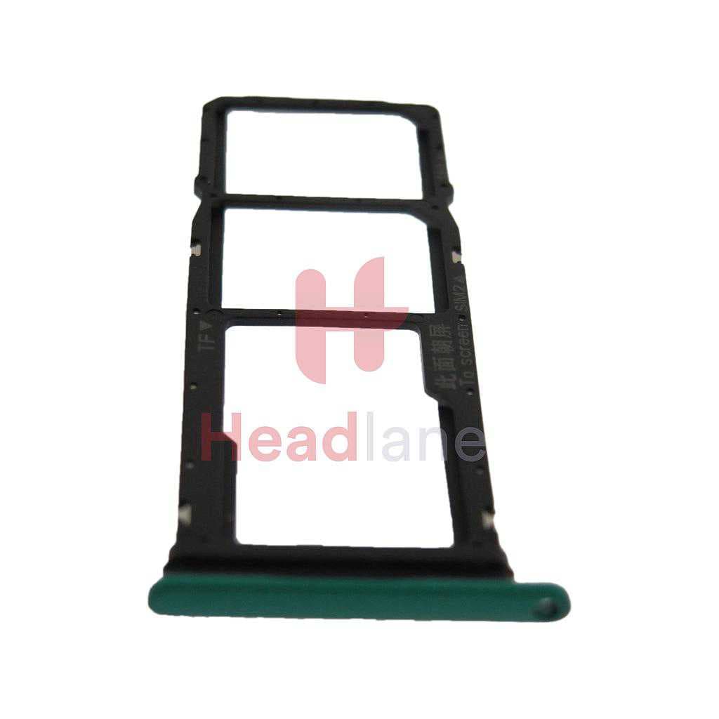 Huawei P40 Lite E SIM Card Tray - Aurora Blue - 51661PMM - Huawei Replacement Part