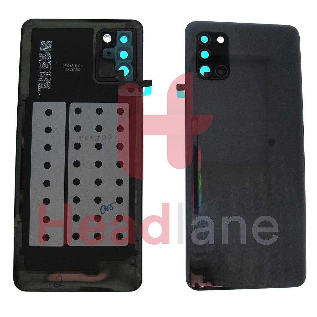 Samsung SM-A315 Galaxy A31 Back / Battery Cover - Black - GH82-22338A - Samsung Replacement Part