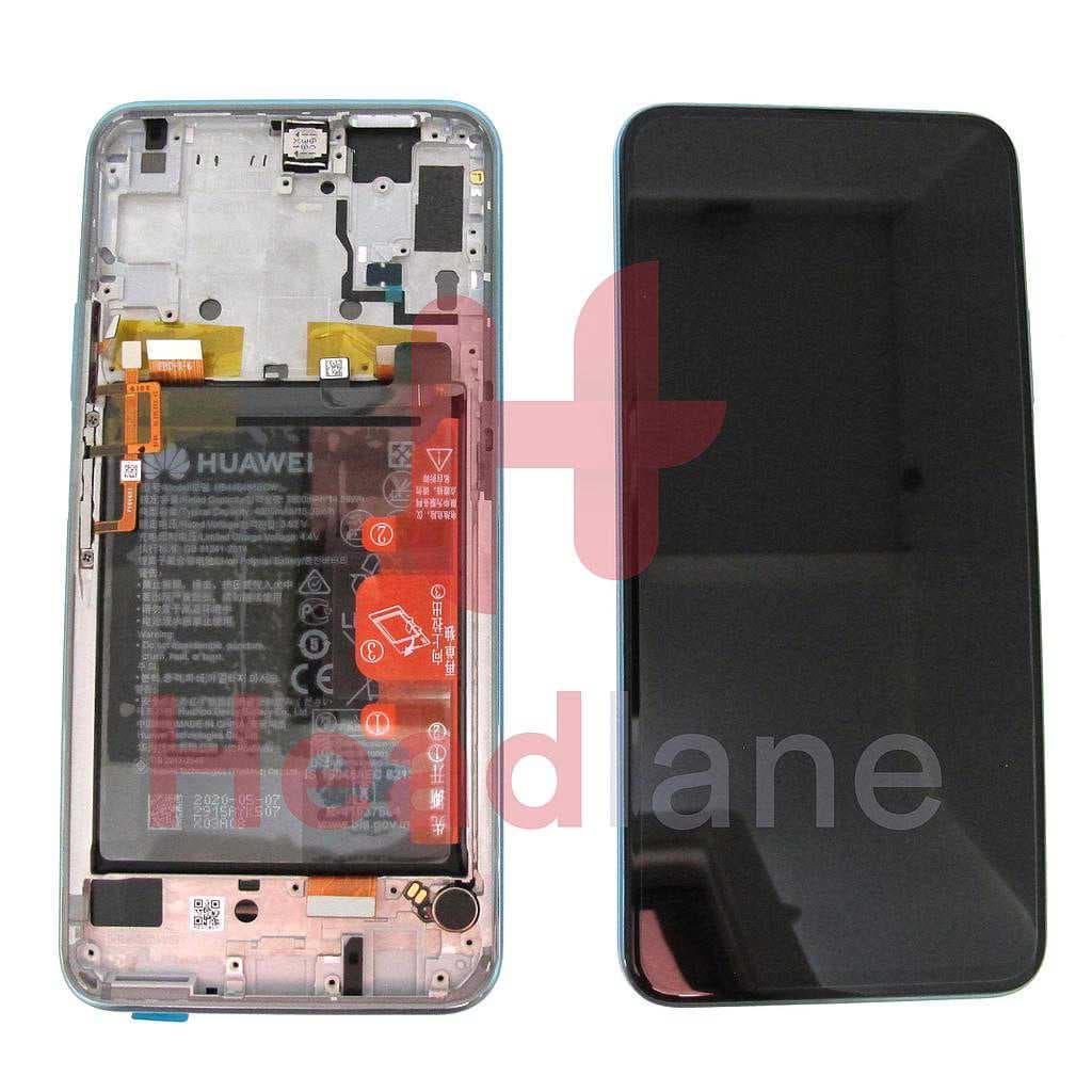 Huawei P Smart Pro LCD Display / Screen + Touch + Battery - Breathing Crystal - 02353HRD - Huawei Replacement Part