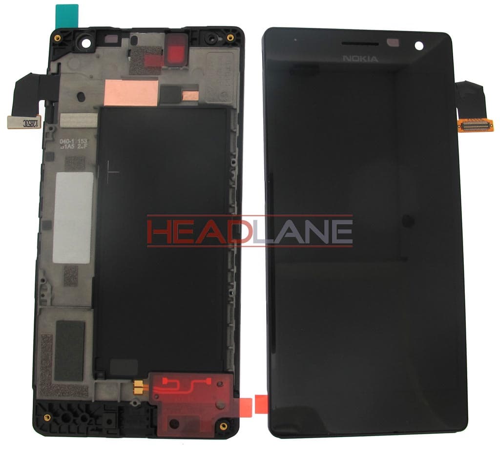 Microsoft Lumia 730 / 735 LCD Display / Touch Screen - 00813B2 - Microsoft Replacement Part