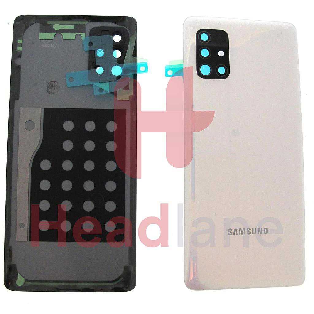 Samsung SM-A516 Galaxy A51 5G Back / Battery Cover - White - GH82-22938B - Samsung Replacement Part
