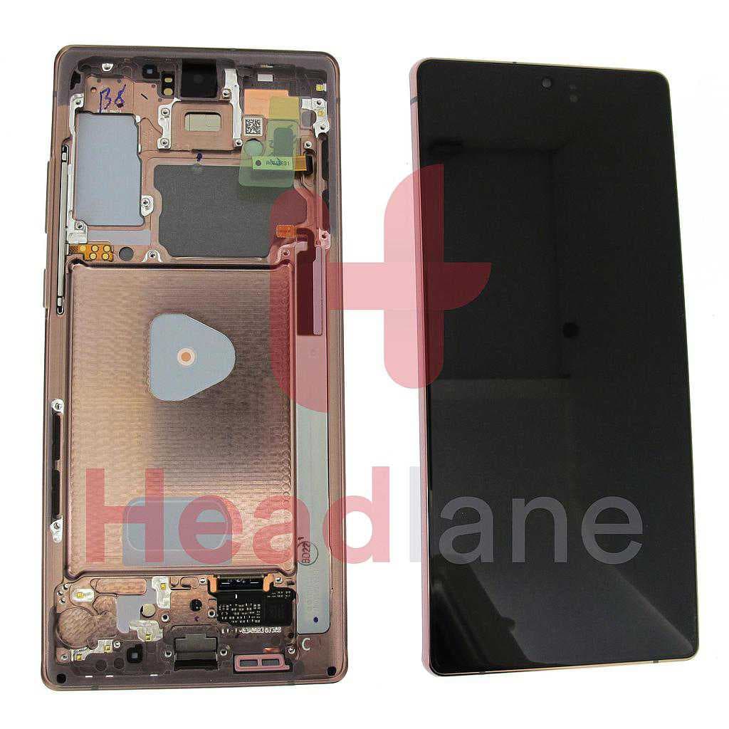 Samsung SM-N980 SM-N981 Galaxy Note 20 LCD Display / Screen - Bronze - GH82-23733B - Samsung Replacement Part