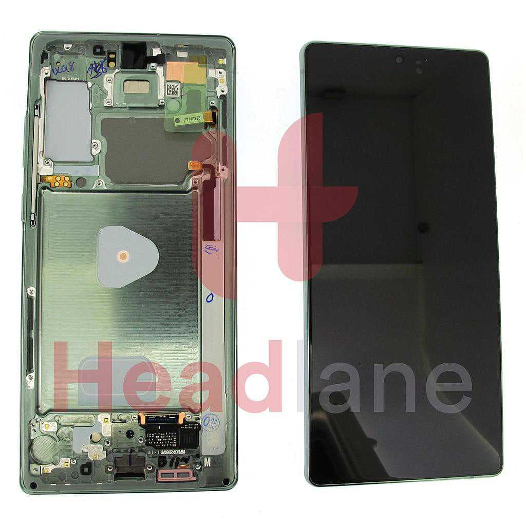 Samsung SM-N980 SM-N981 Galaxy Note 20 LCD Display / Screen - Green - GH82-23495C - Samsung Replacement Part