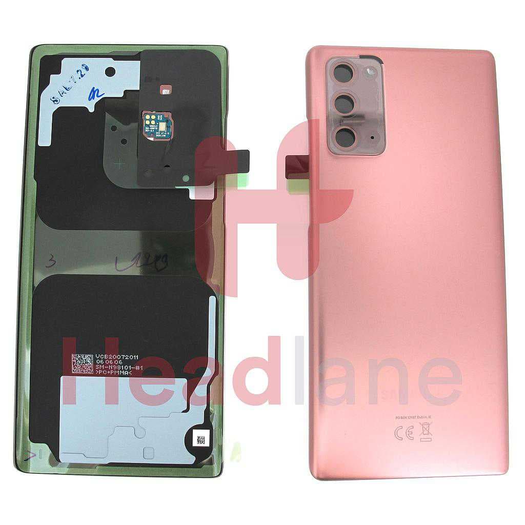 Samsung SM-N981 Galaxy Note 20 5G Back / Battery Cover - Bronze - GH82-23299B - Samsung Replacement Part