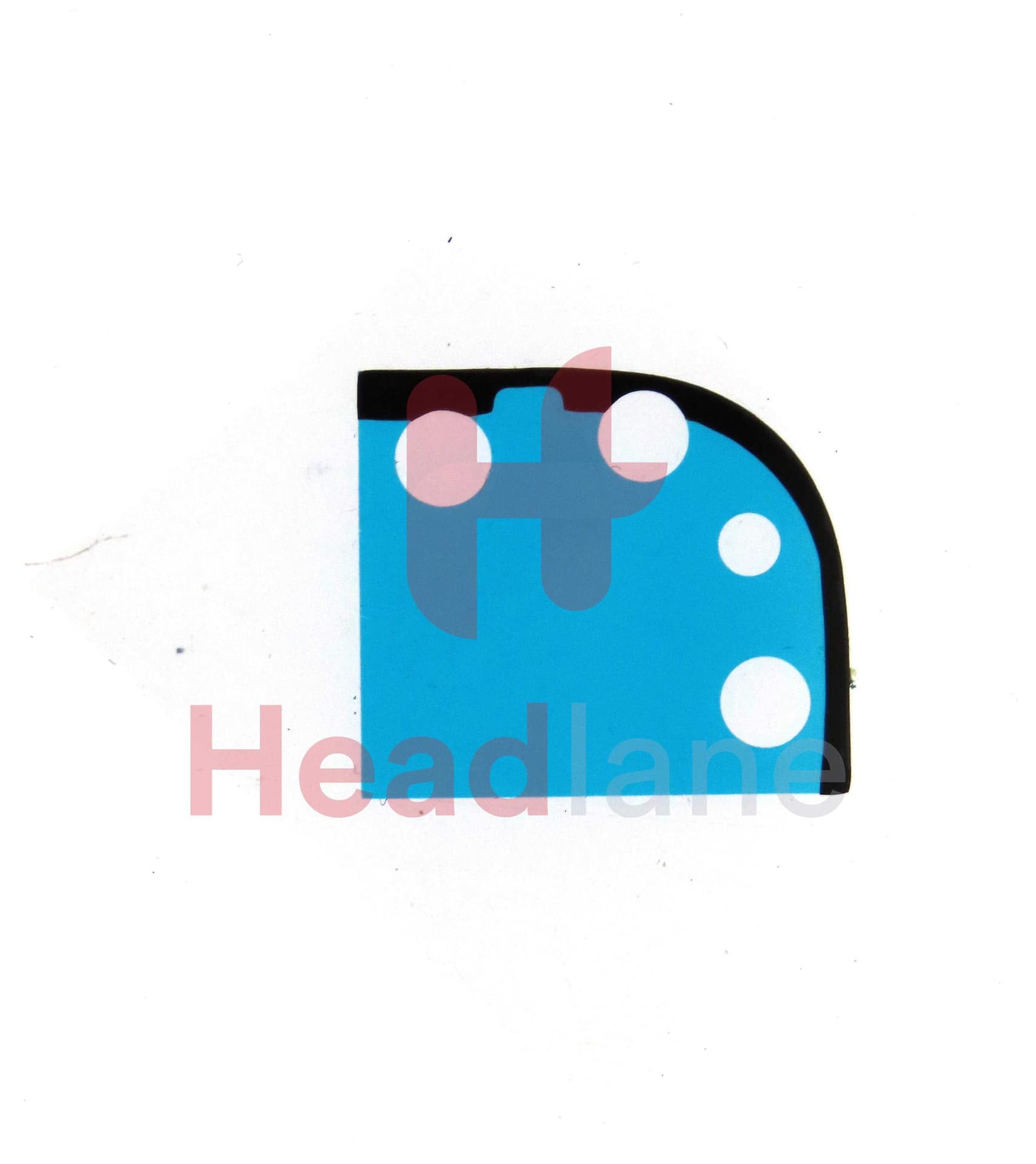 Google Pixel 4A Display Adhesive Top Left - G806-03930-01 - Google Replacement Part