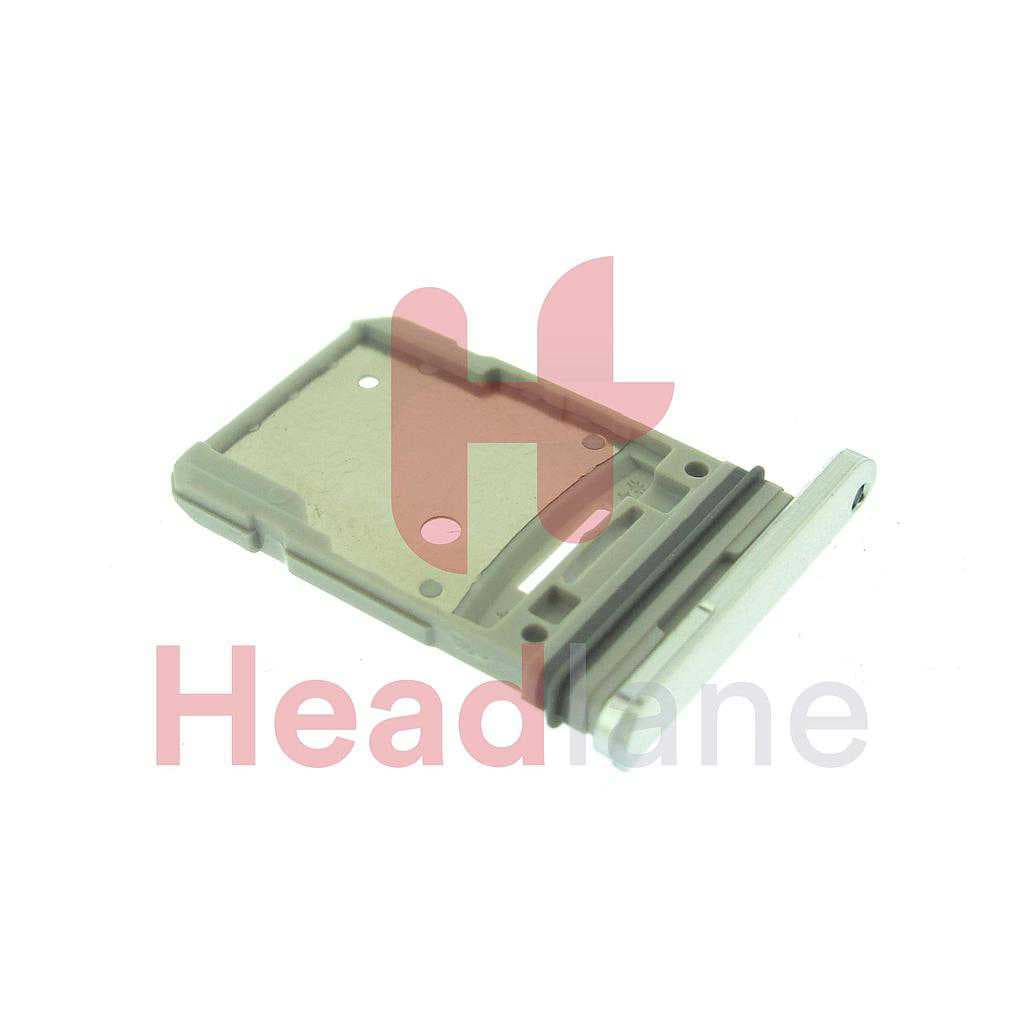 Samsung SM-G780 SM-G781 Galaxy S20 FE SIM Card Tray (Dual SIM) - Cloud White - GH98-46007B - Samsung Replacement Part