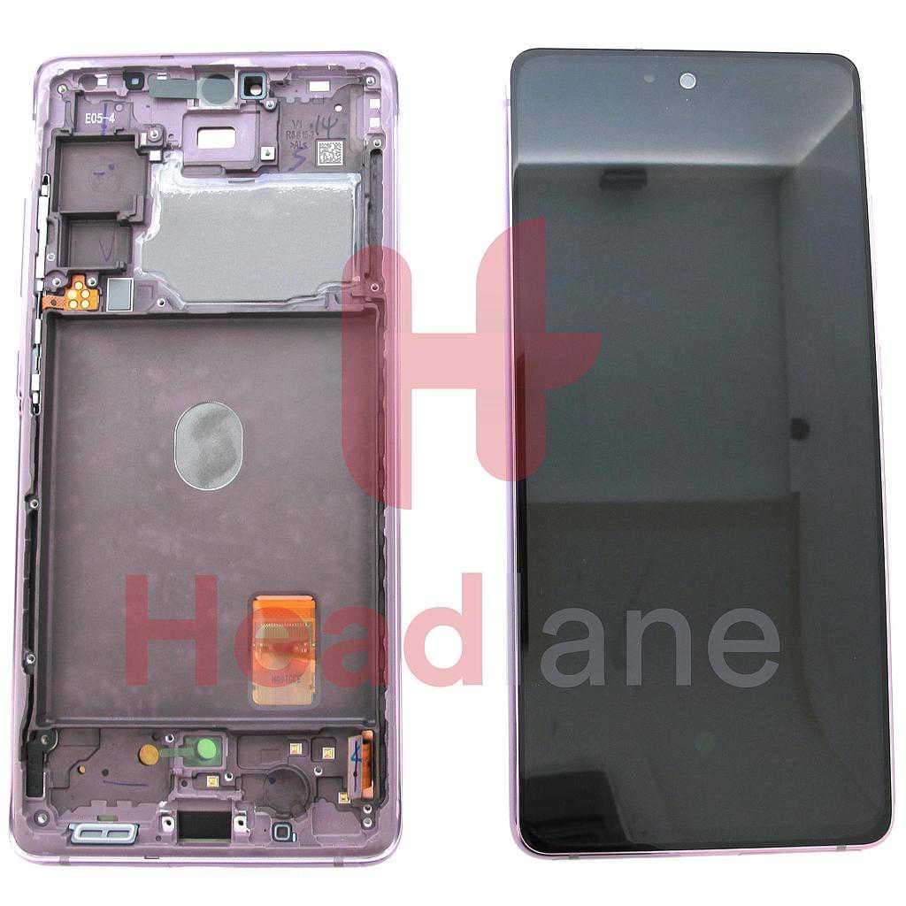 Samsung SM-G780 Galaxy S20 FE 4G LCD Display / Screen + Touch - Cloud Lavender - GH82-31329C - Samsung Replacement Part