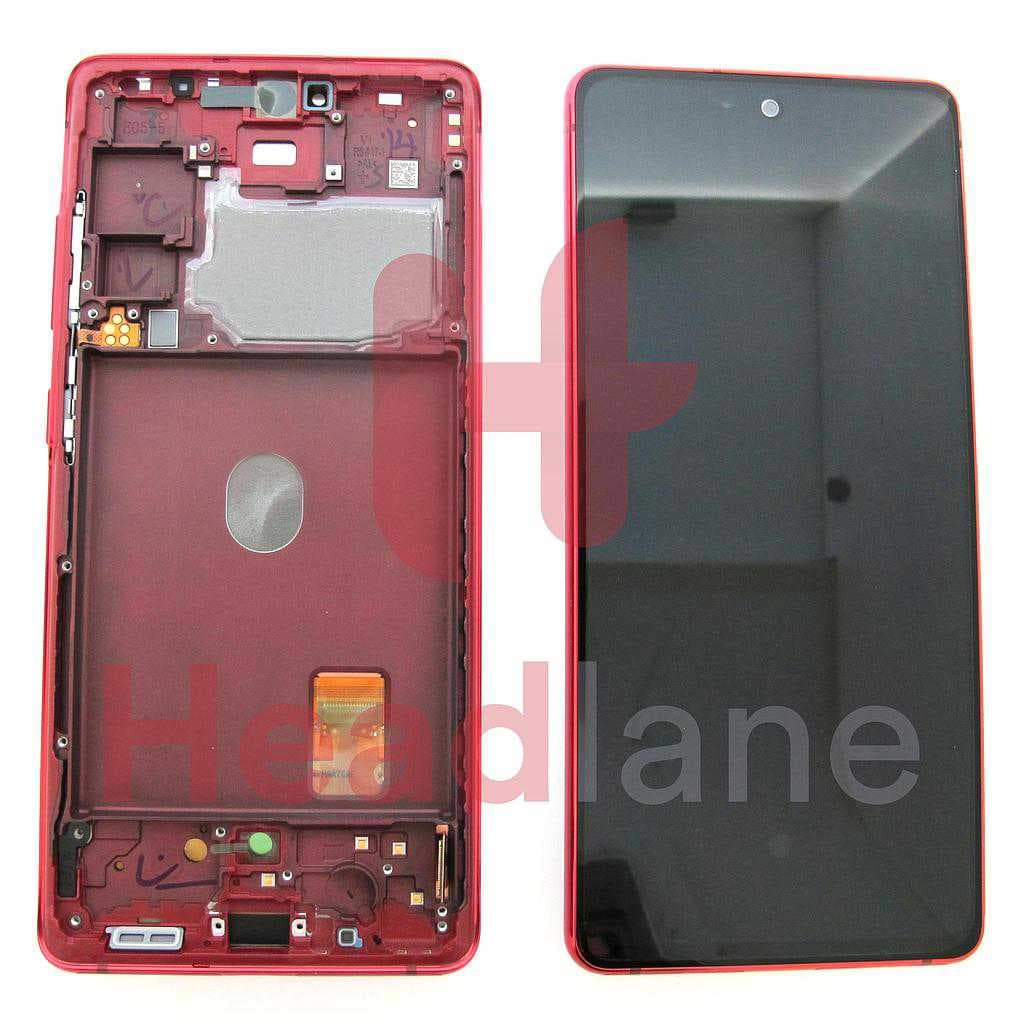 Samsung SM-G780 Galaxy S20 FE 4G LCD Display / Screen + Touch - Cloud Red - GH82-24220E - Samsung Replacement Part