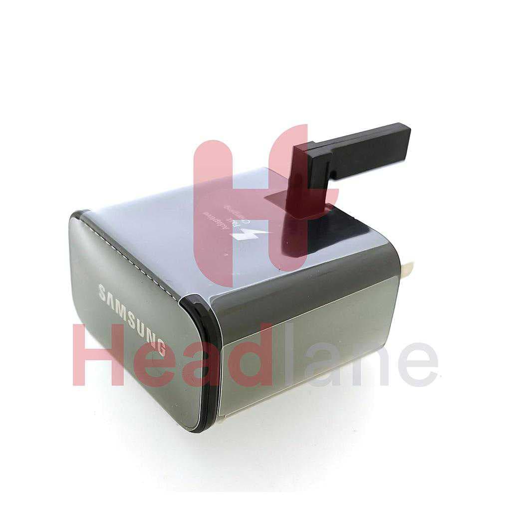 Samsung Mains Charger Head (UK 3 Pin) EP-TA20UBE - Black - GH44-02989A - Samsung Replacement Part
