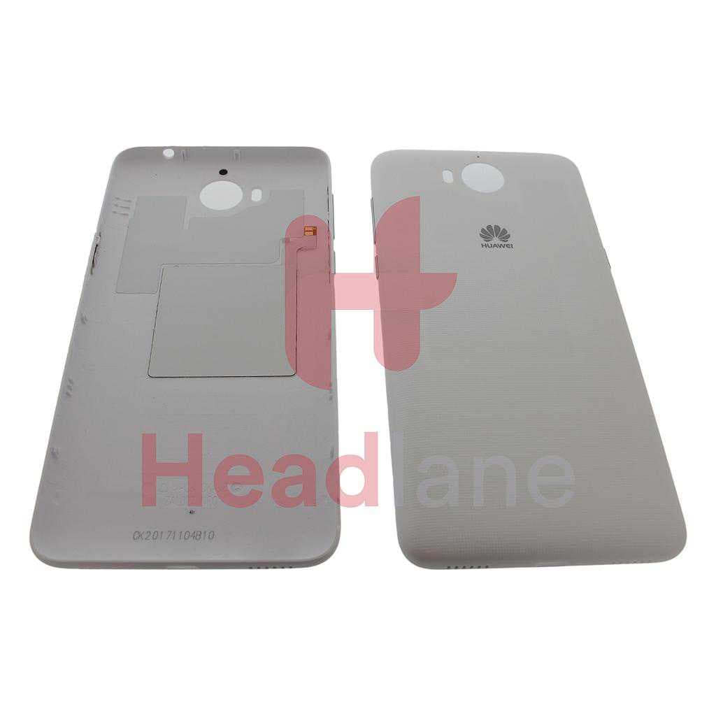 Huawei Y5 (2017) Back / Battery Cover - White - 97070RFD - Huawei Replacement Part