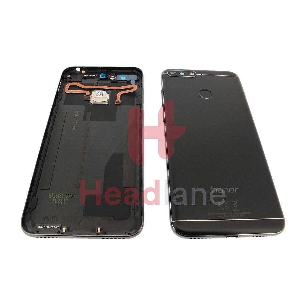 Huawei Honor 7A Back / Battery Cover - Black - 97070TYY - Huawei Replacement Part