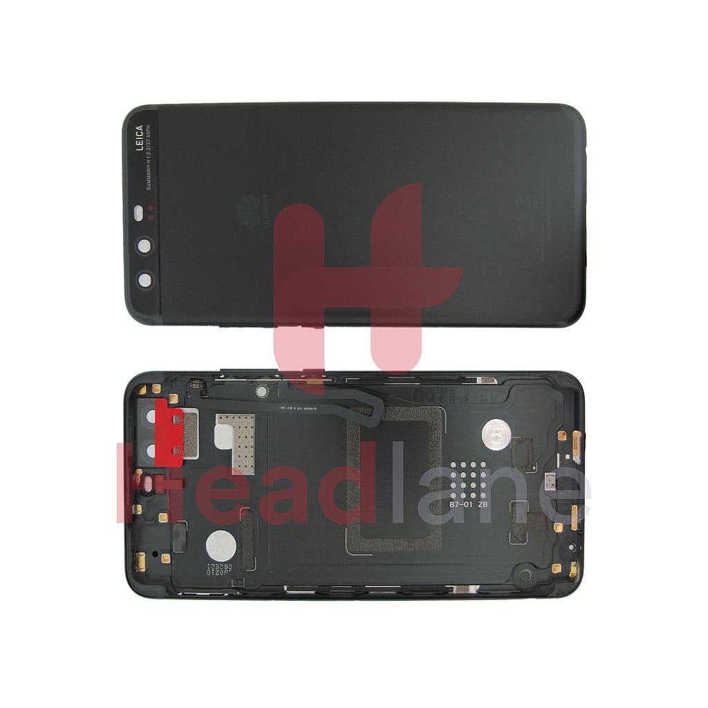Huawei P10 Back / Battery Cover - Black - 02351DHQ - Huawei Replacement Part