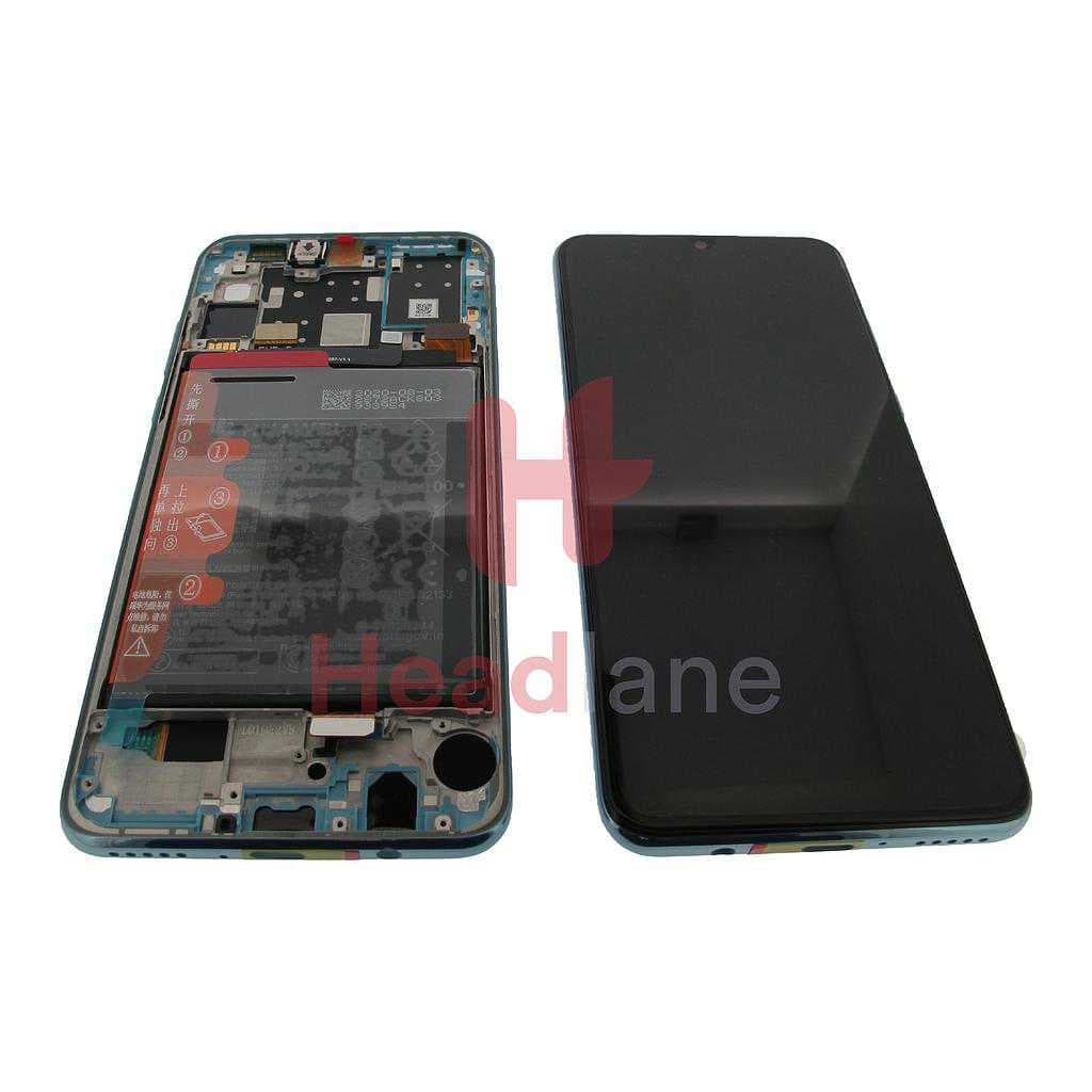 Huawei P30 Lite (MAR-LX1A) LCD Display / Screen + Touch + Battery Assembly - Breathing Crystal - 02352VBG - Huawei Replacement Part