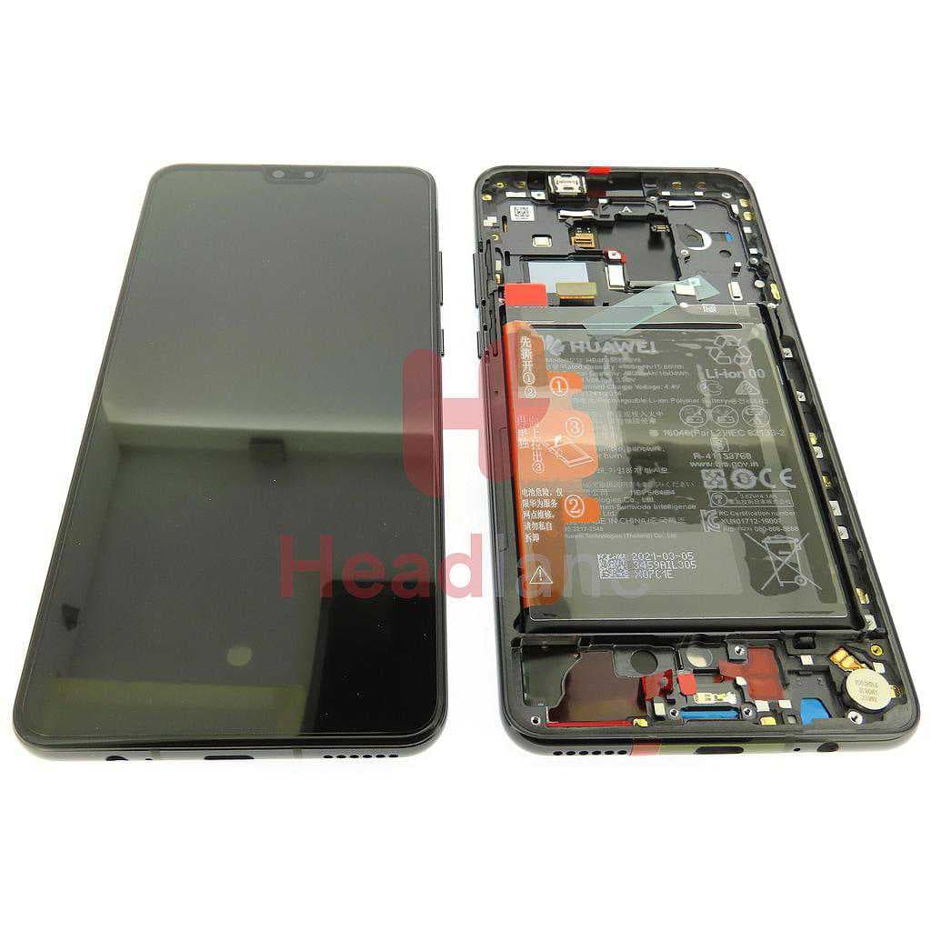 Huawei Mate 30 LCD Display / Screen + Touch + Battery - Black - 02353DVD - Huawei Replacement Part