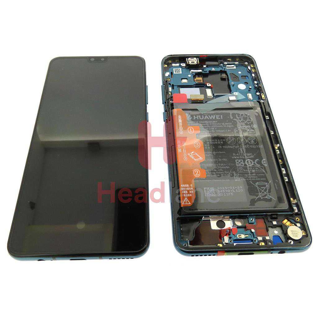 Huawei Mate 30 LCD Display / Screen + Touch + Battery - Green - 02353EEJ - Huawei Replacement Part