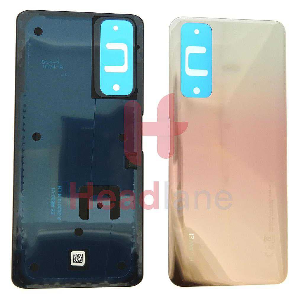 Huawei P Smart (2021) / Y7a  Back / Battery Cover - Blush Gold - 97071ADW - Huawei Replacement Part