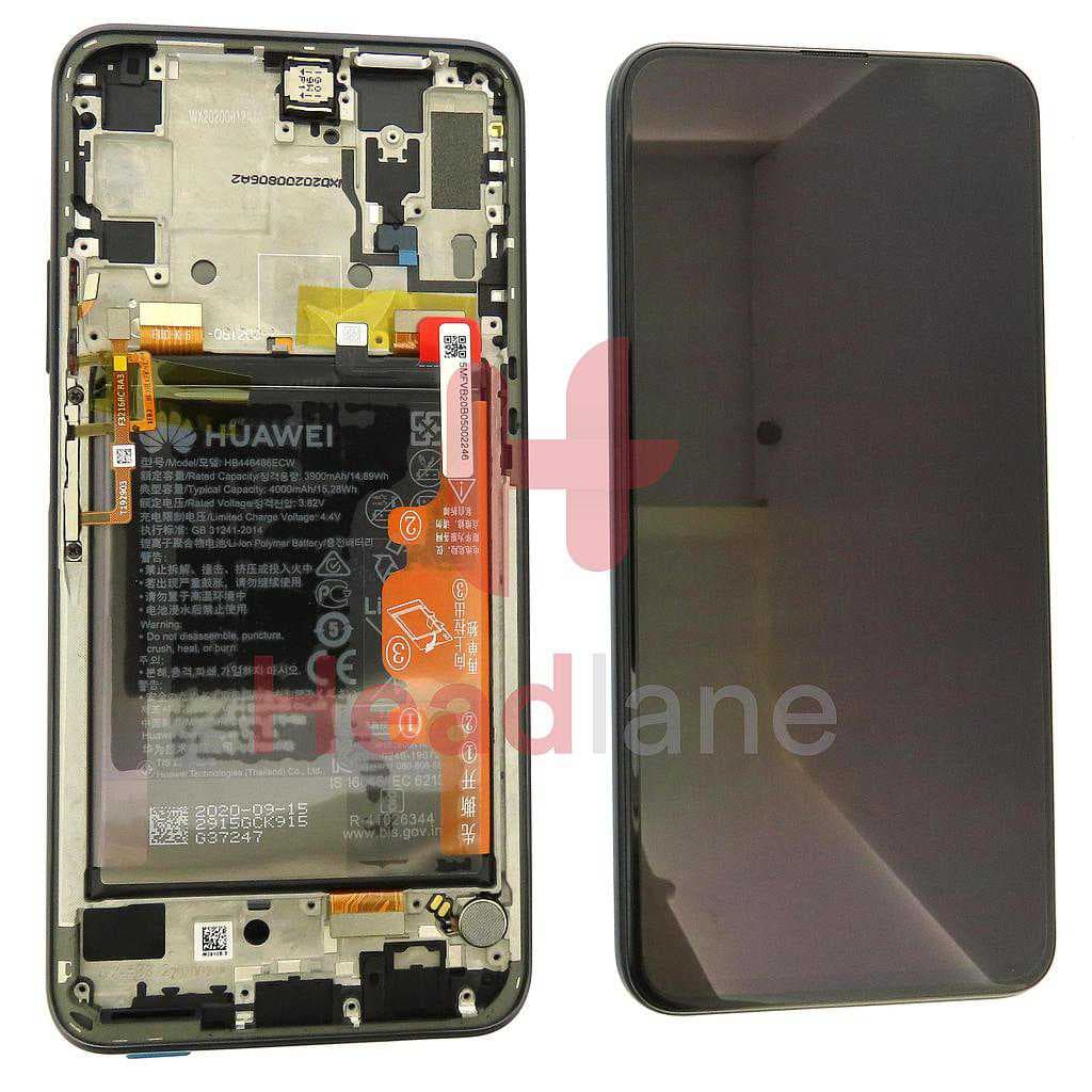Huawei Honor 9X Pro LCD Display / Screen + Touch + Battery - Black - 02353AKM - Huawei Replacement Part