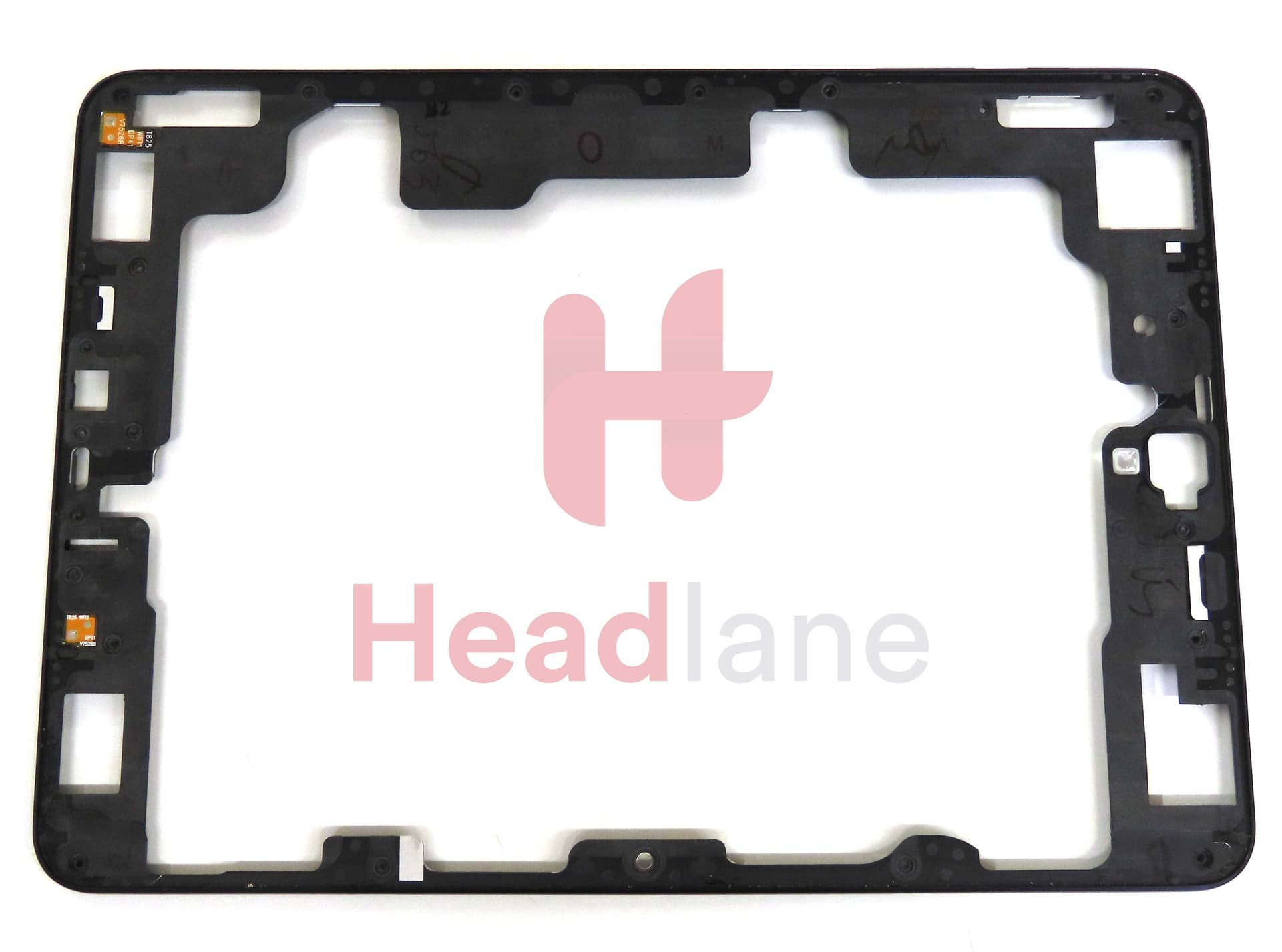 Samsung SM-T825 Galaxy Tab S3 (LTE) Middle Cover / Chassis - Black - GH96-10722A - Samsung Replacement Part