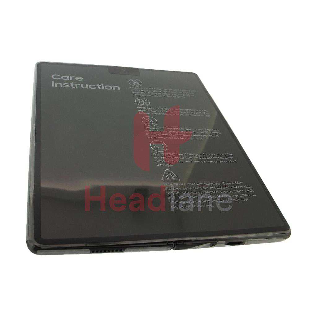 Samsung SM-F916 Galaxy Z Fold2 5G LCD Display / Screen + Touch - Mystic Black (Red Hinge) - GH82-24296C - Samsung Replacement Part