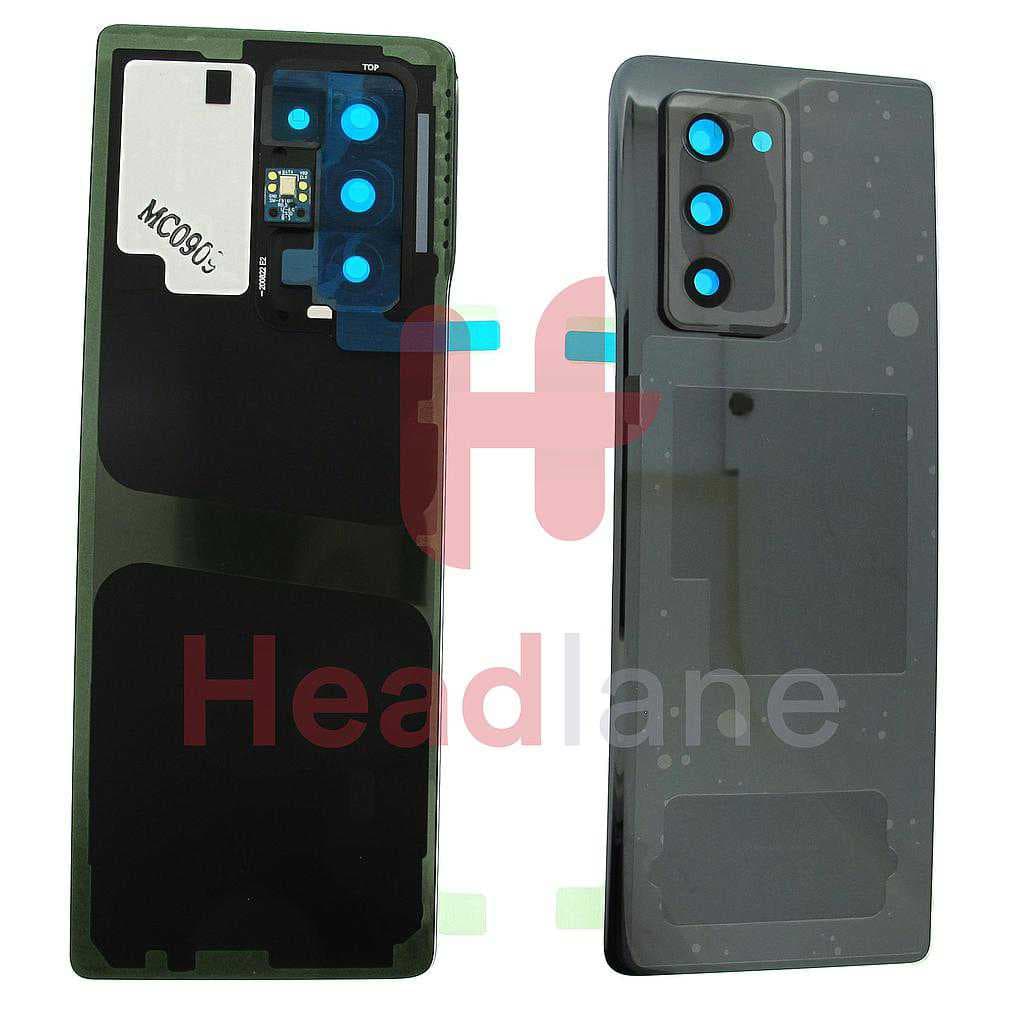Samsung SM-F916 Galaxy Z Fold2 5G Back / Battery Cover - Mystic Black - GH82-23688A - Samsung Replacement Part
