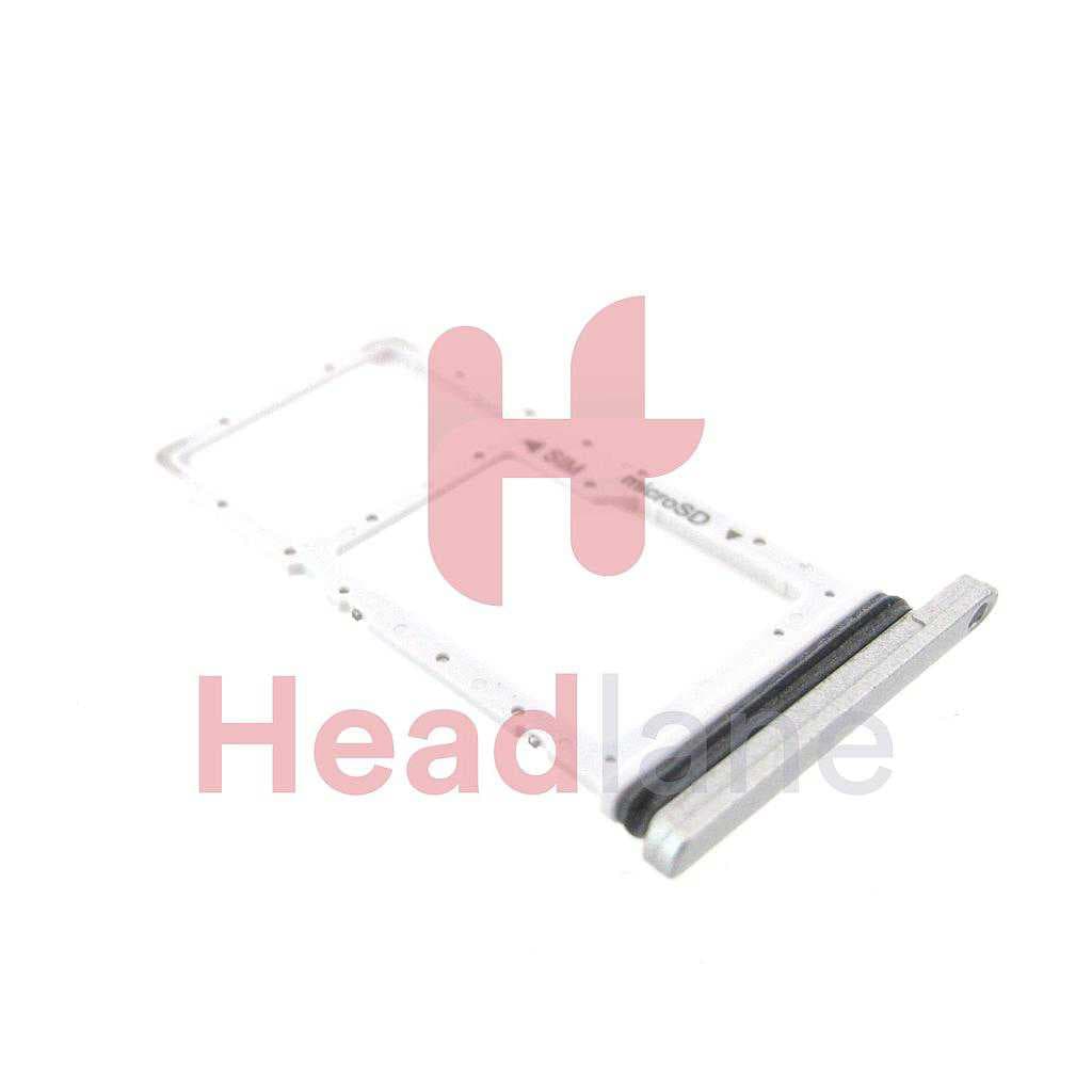 Samsung SM-T505 Galaxy Tab A7 10.4" (LTE) SIM Card Tray - Silver - GH81-19670A - Samsung Replacement Part