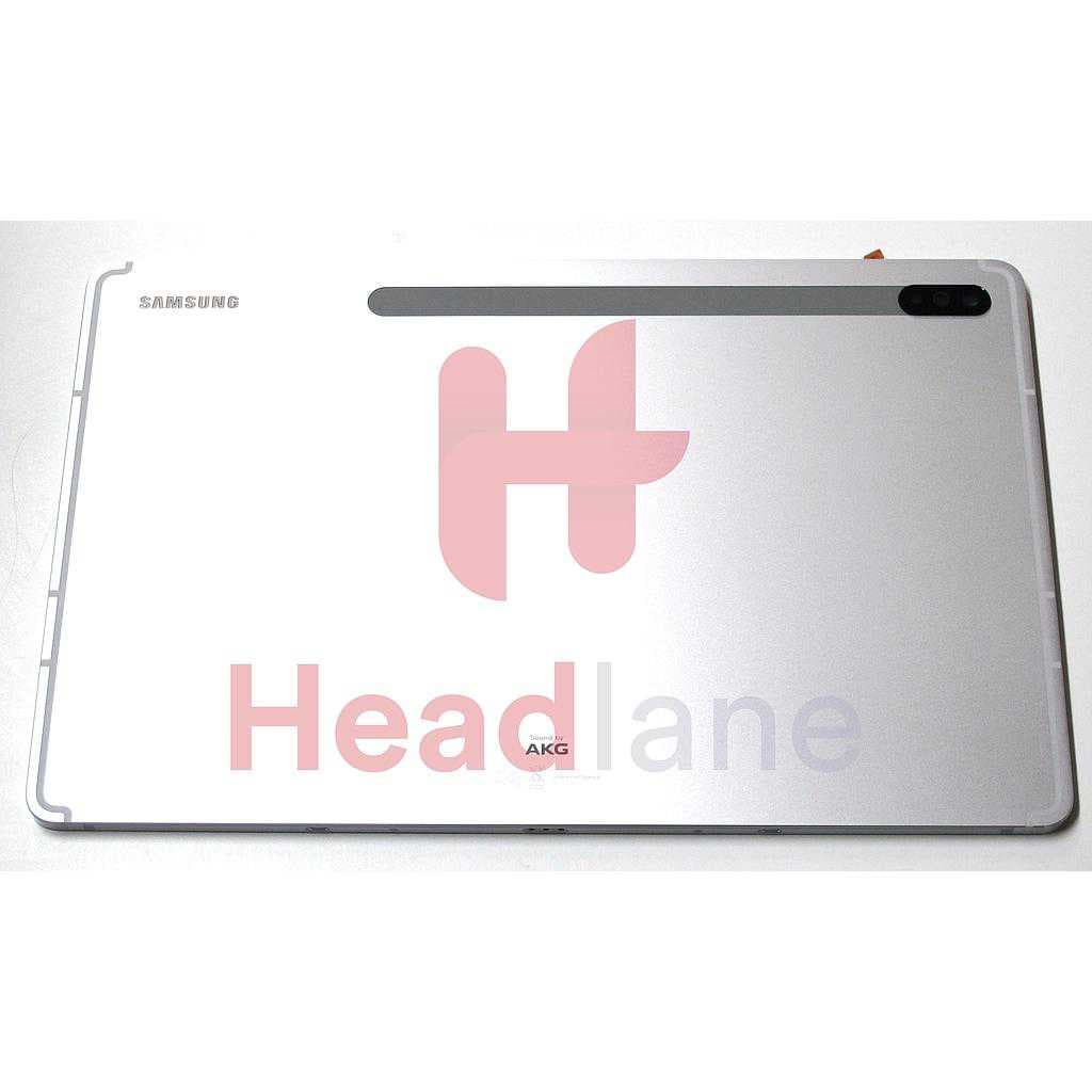 Samsung SM-T970 SM-T976 Galaxy Tab S7+ 12.4" Back Cover - Silver - GH96-13787B - Samsung Replacement Part