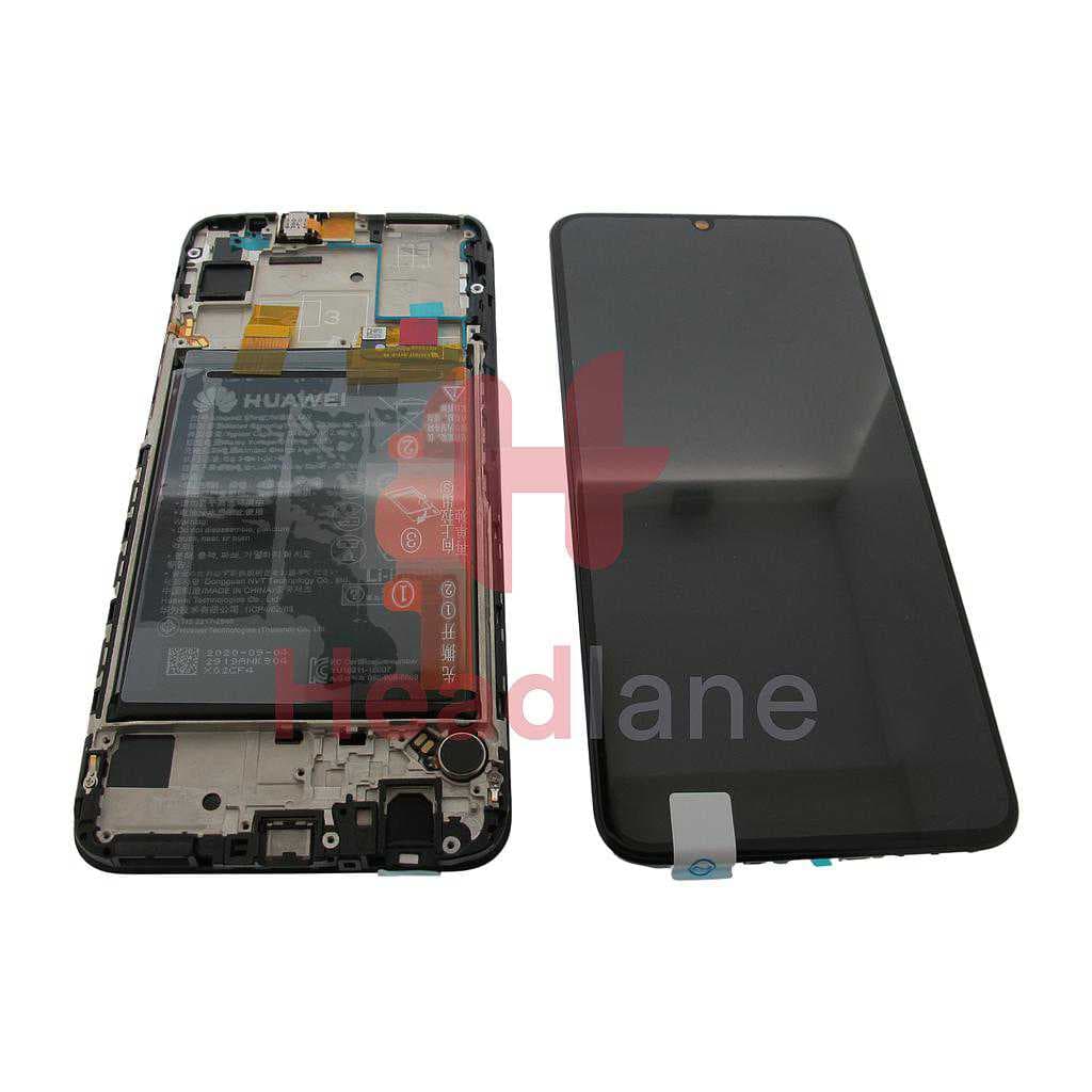 Huawei P Smart (2020) LCD Display / Screen + Touch + Battery - Black - 02353RJT - Huawei Replacement Part