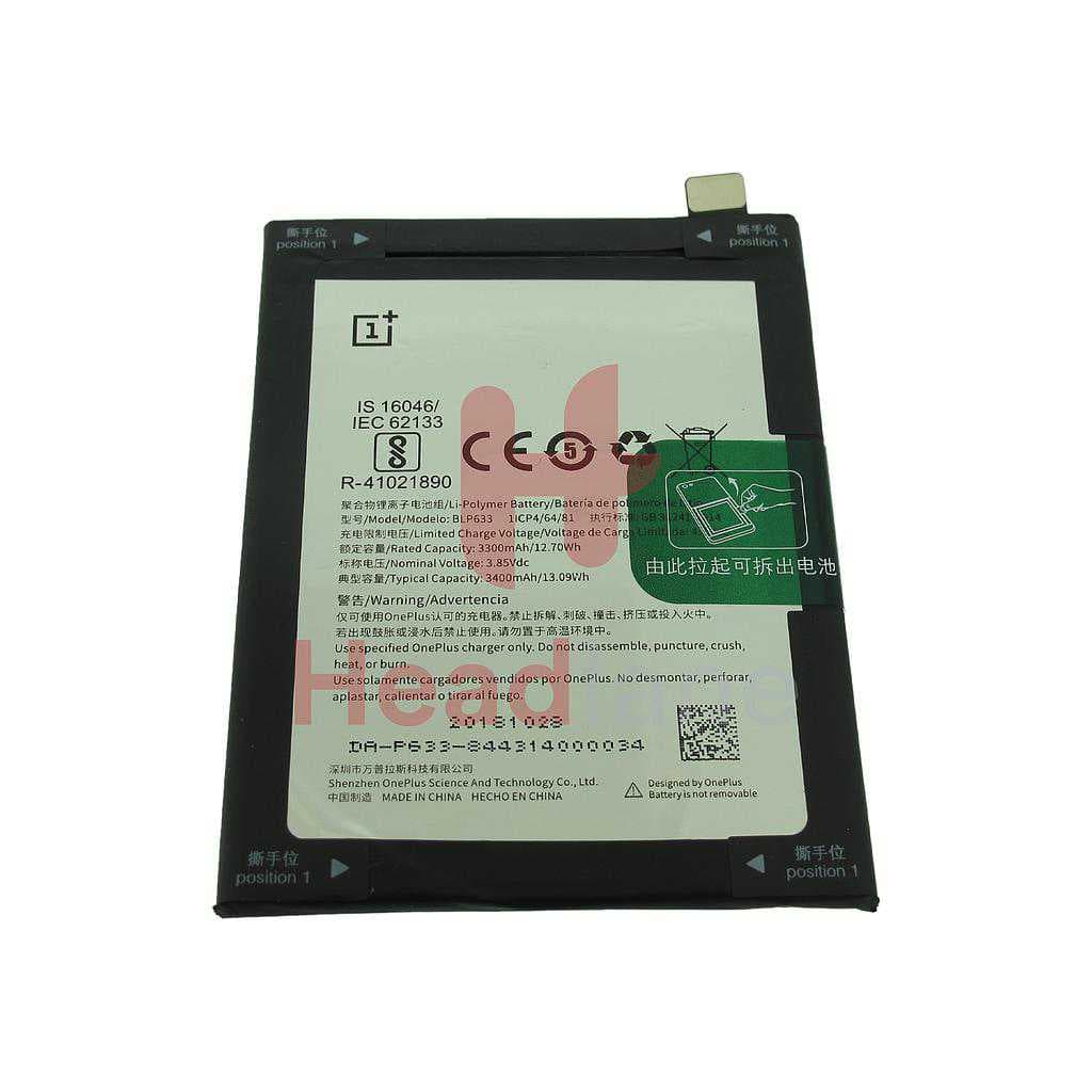 OnePlus 3T BLP633 3400mAh Battery - 1031100001 - OnePlus Replacement Part