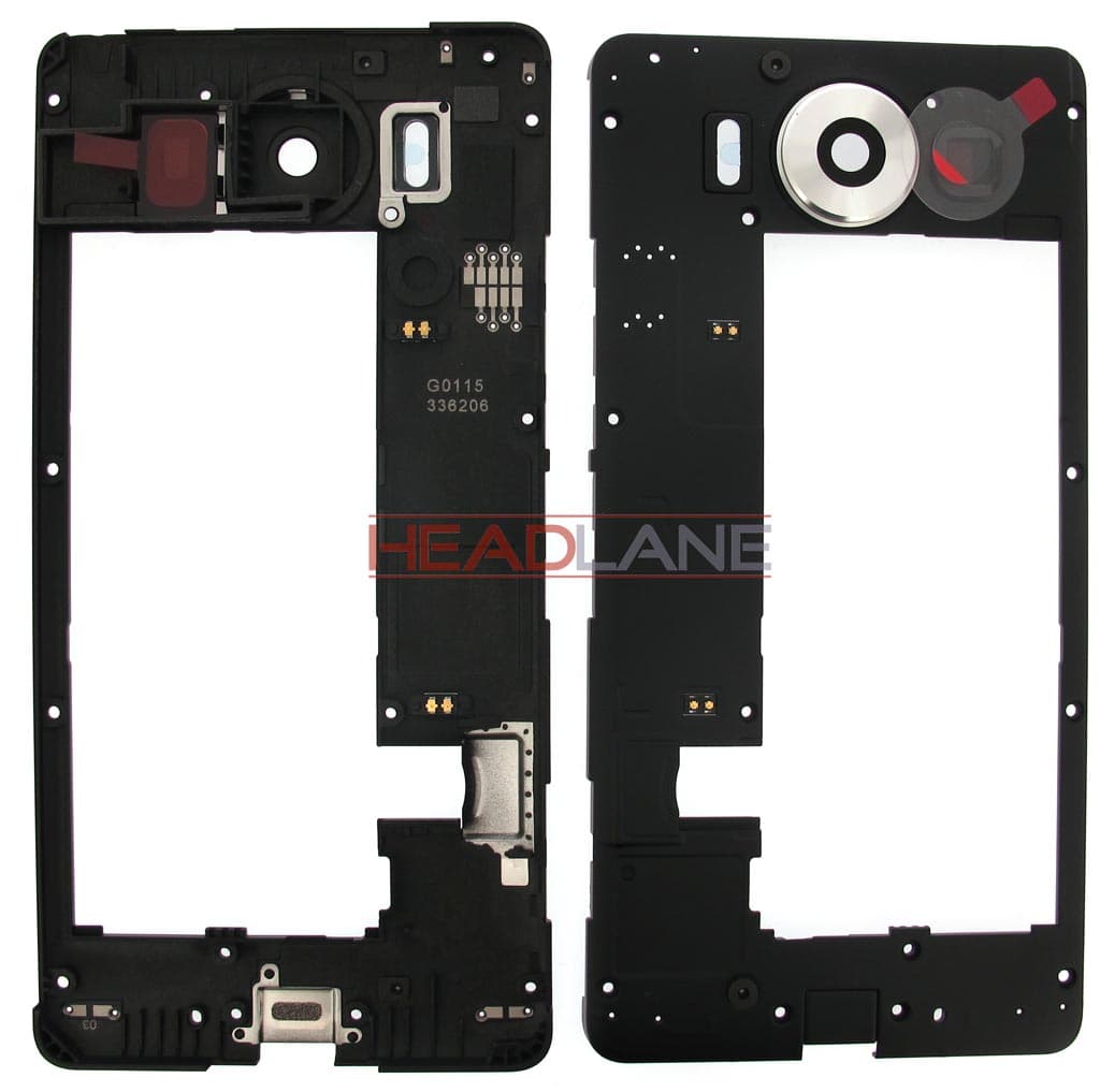 Microsoft Lumia 950 Engine Cover Assembly - 00814G6 - Microsoft Replacement Part