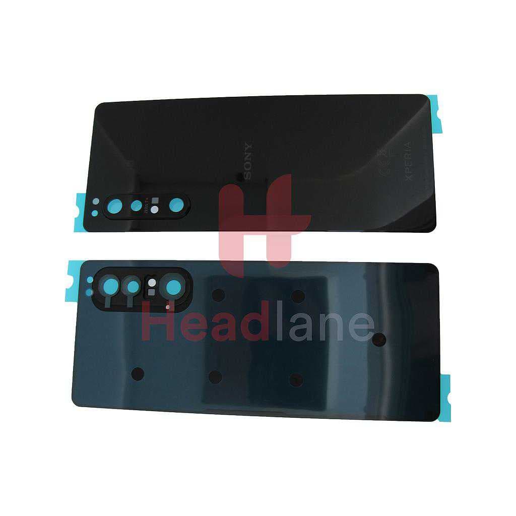 Sony XQ-AT51 Xperia 1 II Back / Battery Cover - Black - A5019834A - Sony Replacement Part