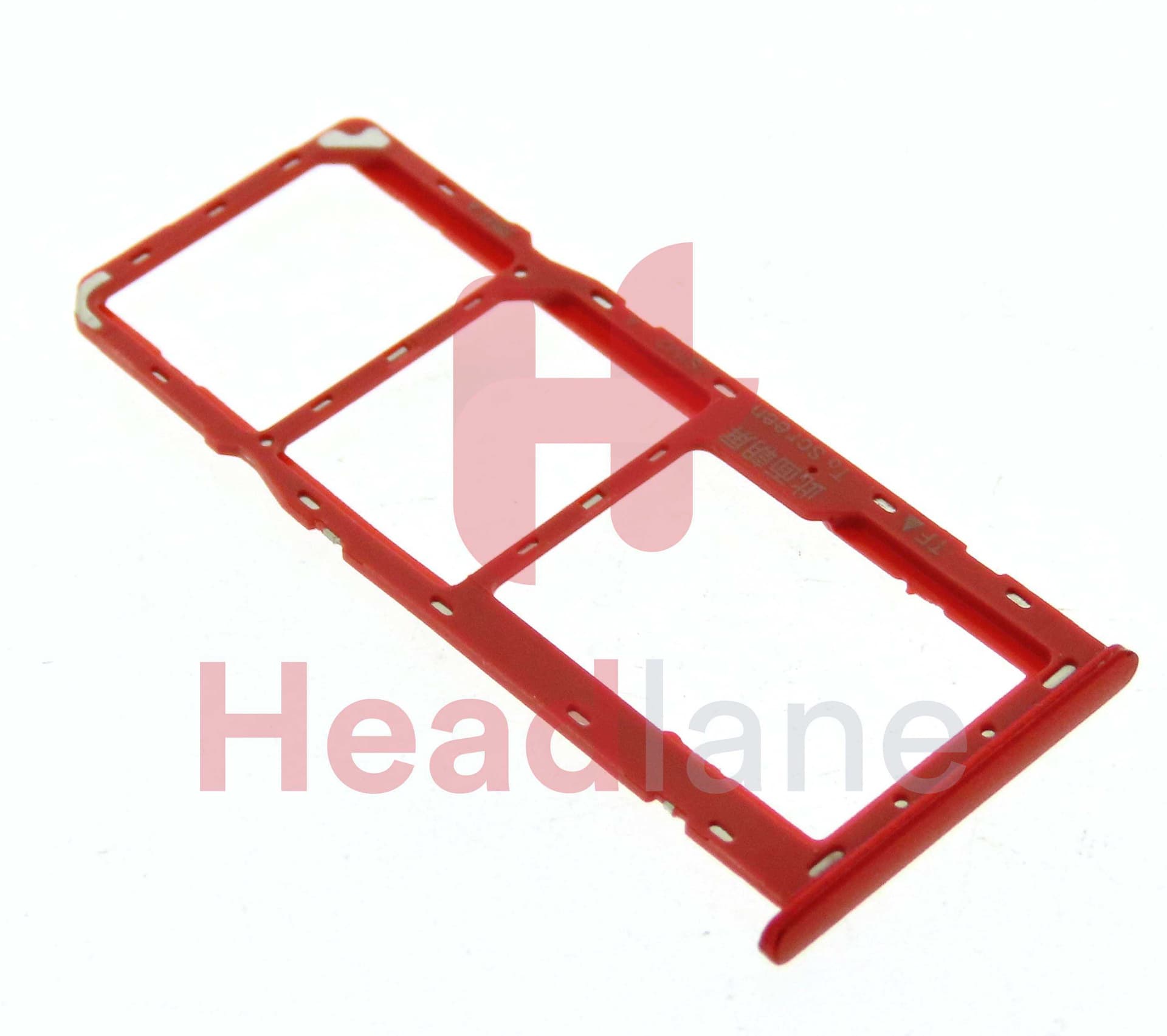 Samsung SM-A207 Galaxy A20s SIM Card Tray (Dual SIM) - Red - GH81-17816A - Samsung Replacement Part