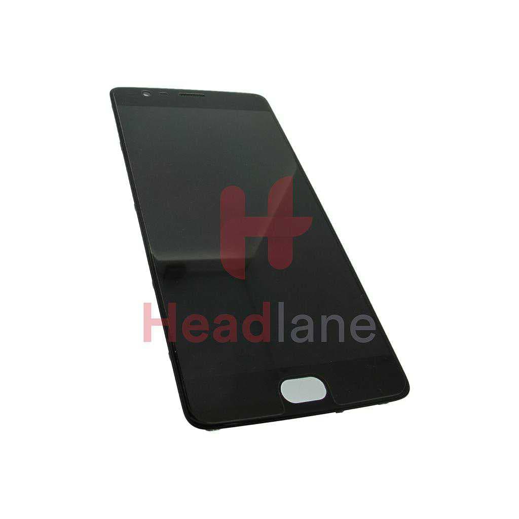 OnePlus 3 / 3T LCD Display / Screen + Touch - Black - 2011100004 - OnePlus Replacement Part