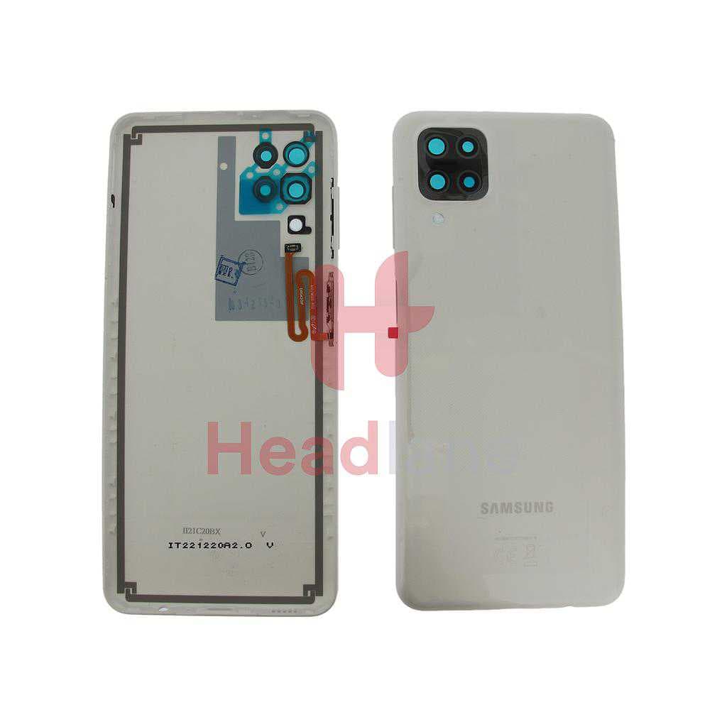 Samsung SM-A125 Galaxy A12 Back / Battery Cover - White - GH82-24487B - Samsung Replacement Part