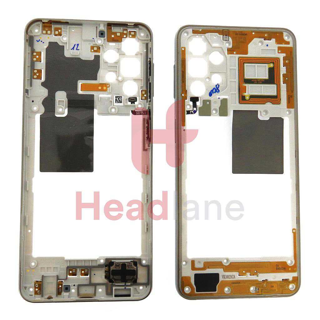 Samsung SM-A326 Galaxy A32 5G Middle Cover / Chassis - White - GH97-25939B - Samsung Replacement Part