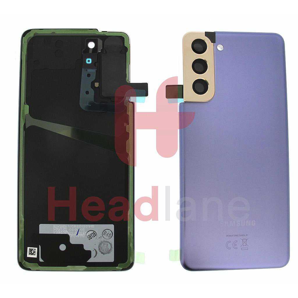 Samsung SM-G991 Galaxy S21 5G Back / Battery Cover - Phantom Violet - GH82-24519B - Samsung Replacement Part