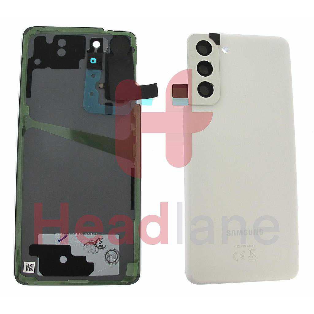 Samsung SM-G991 Galaxy S21 5G Back / Battery Cover - Phantom White - GH82-24519C - Samsung Replacement Part