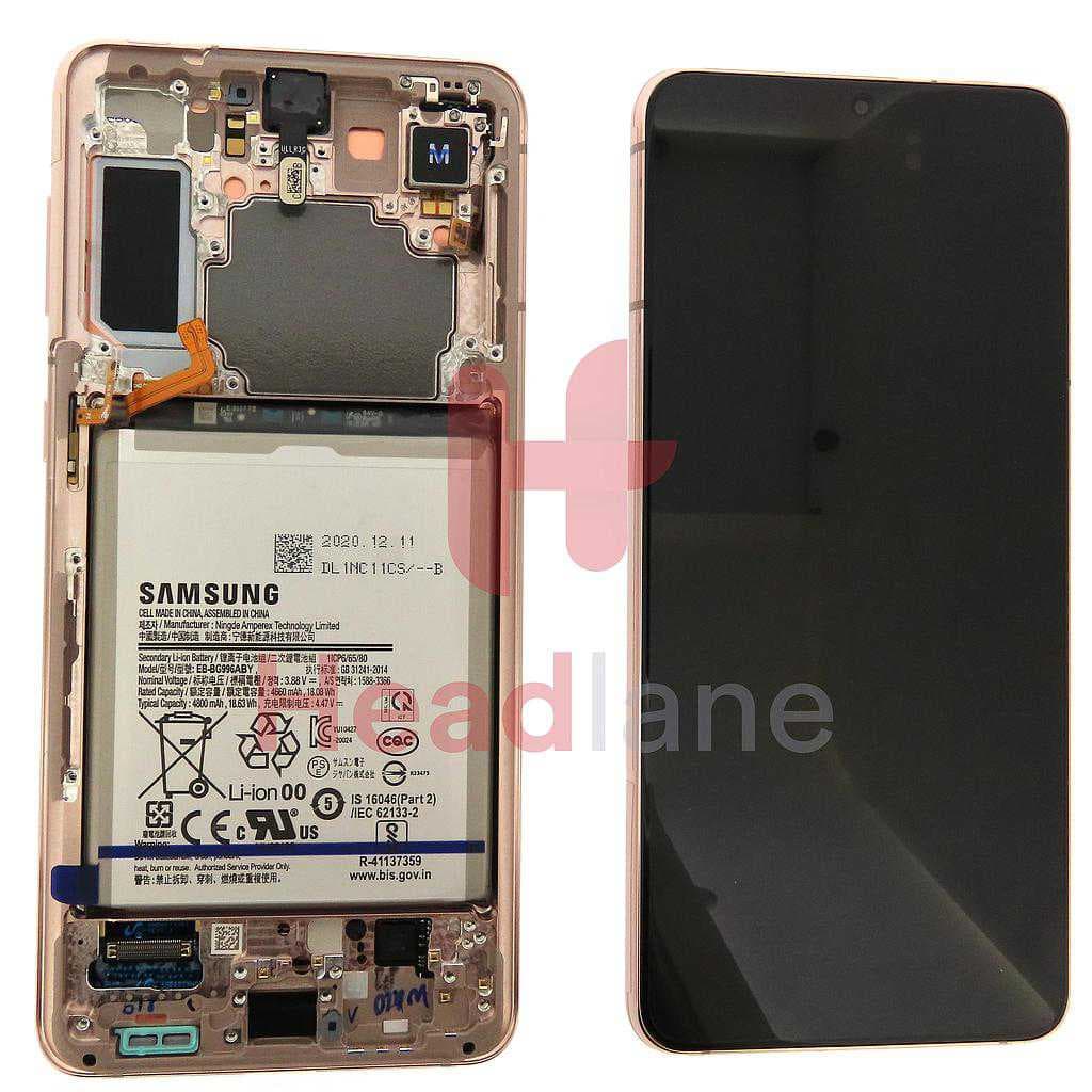 Samsung SM-G996 Galaxy S21+ 5G LCD Display / Screen + Touch + Battery - Phantom Violet - GH82-24744B - Samsung Replacement Part