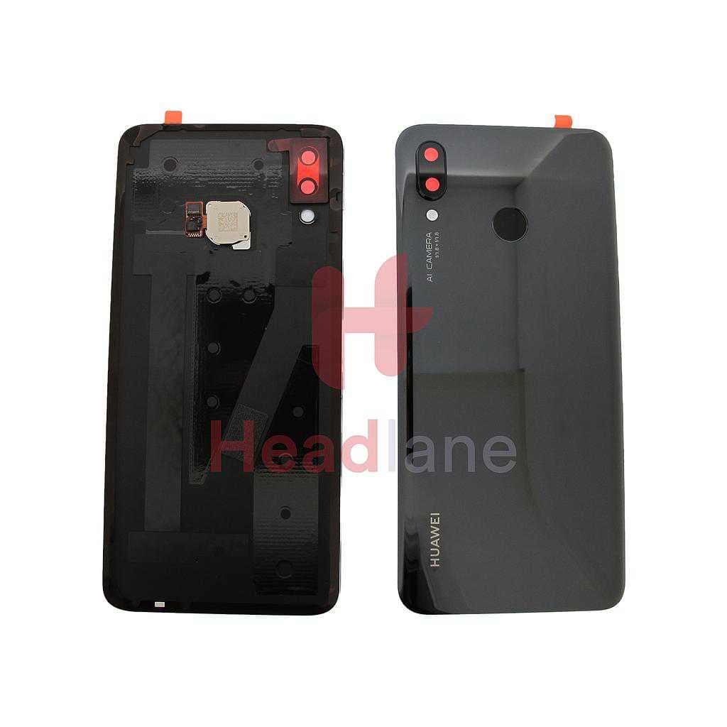 Huawei Nova 3 Back / Battery Cover - Black - 02352BRM - Huawei Replacement Part